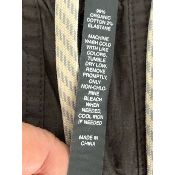 VUORI Technical Climber Pant Brown Organic Cotton Size Med - Picture 9 of 9